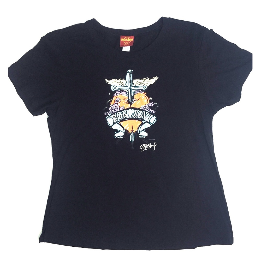 NWOT Bon Jovi Hard Rock Cafe Punta Cana Large